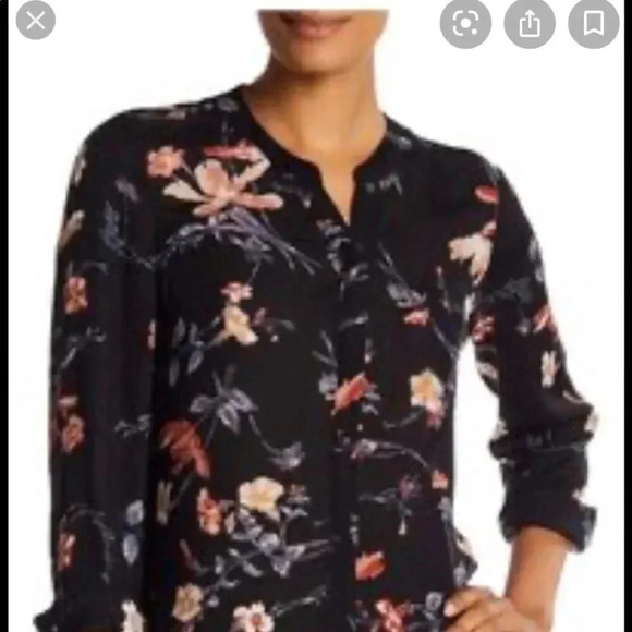 Joie Floral Blouse - Picture 1 of 10